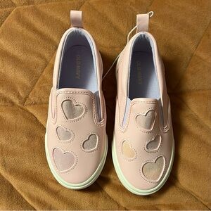 Old Navy Kids Pink Heart Sneakers